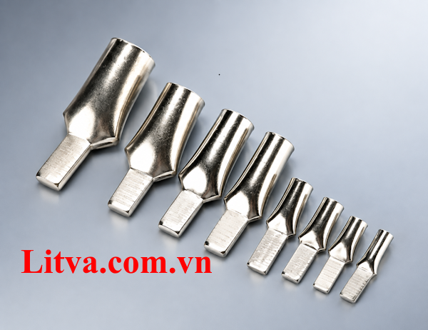 Đầu cos mỏ vịt , cốt dẹp bằng đồng bấm dây điện 6mm2